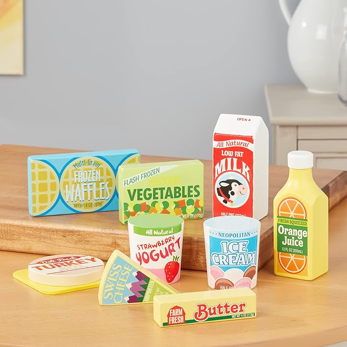 Melissa and doug fridge food online