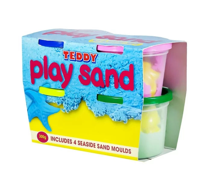 Teddy Play Sand - Set of 4 Colours