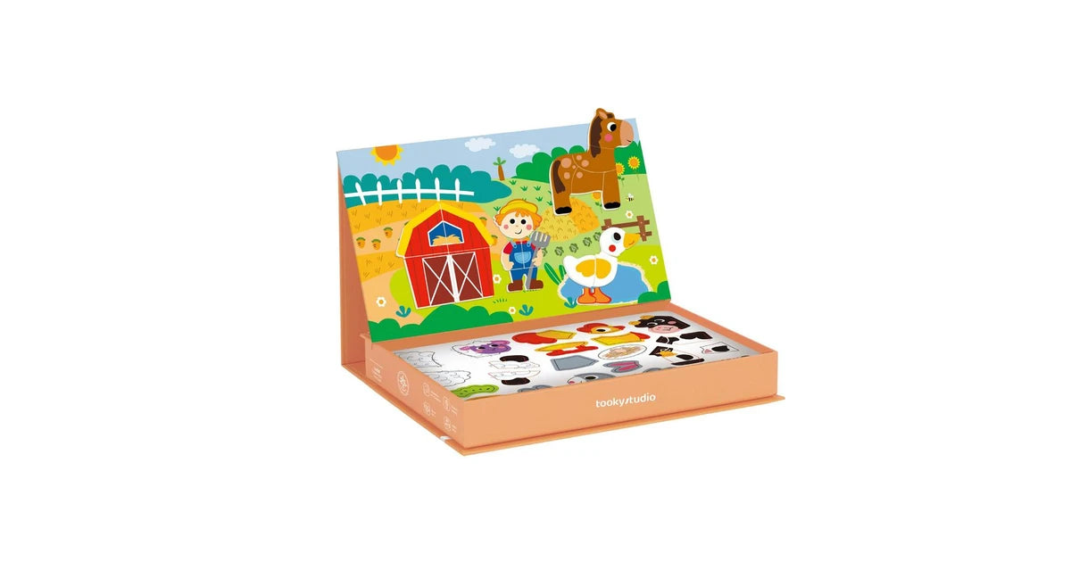 Tooky Toy Farm Magnetic Box