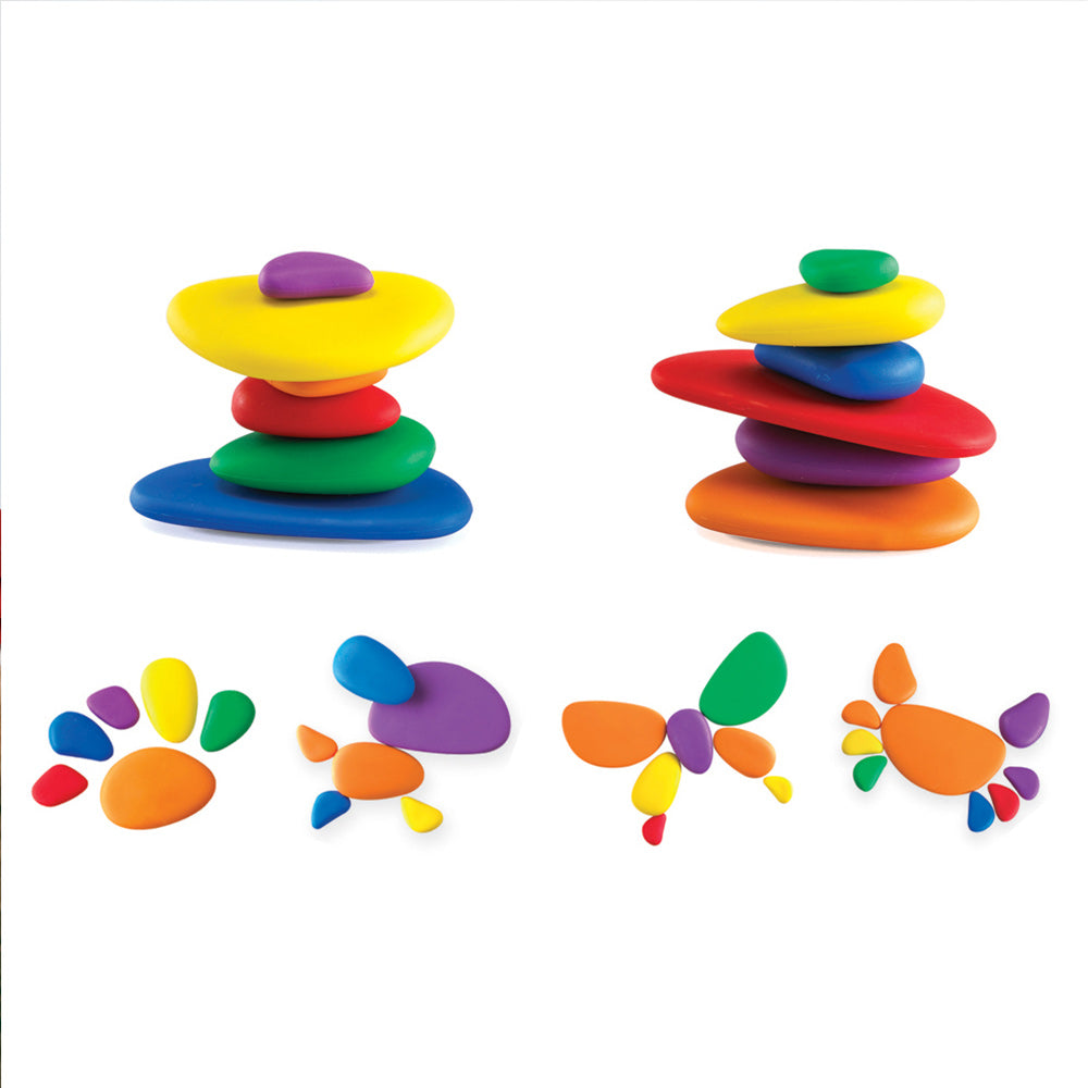 EDX Education Rainbow Pebbles