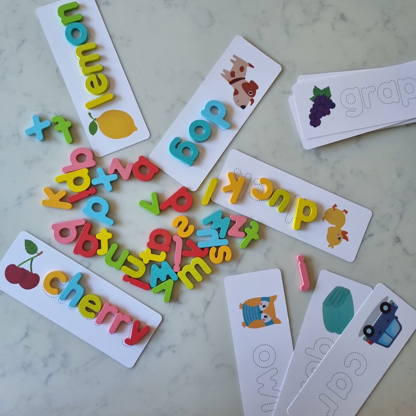 Letter Building Game