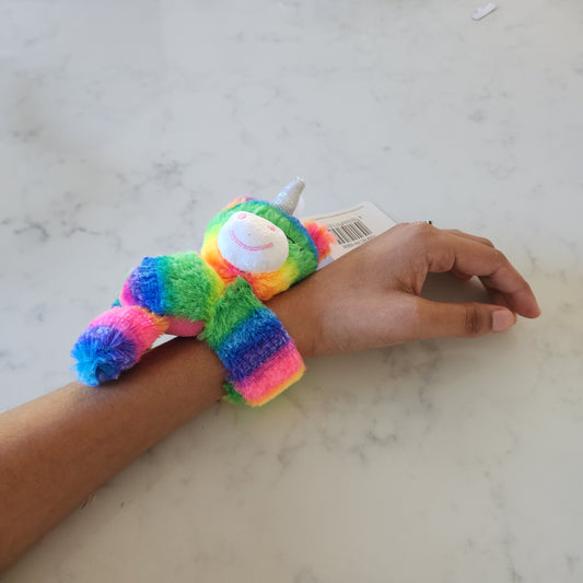 Plush Rainbow Animal Bracelet