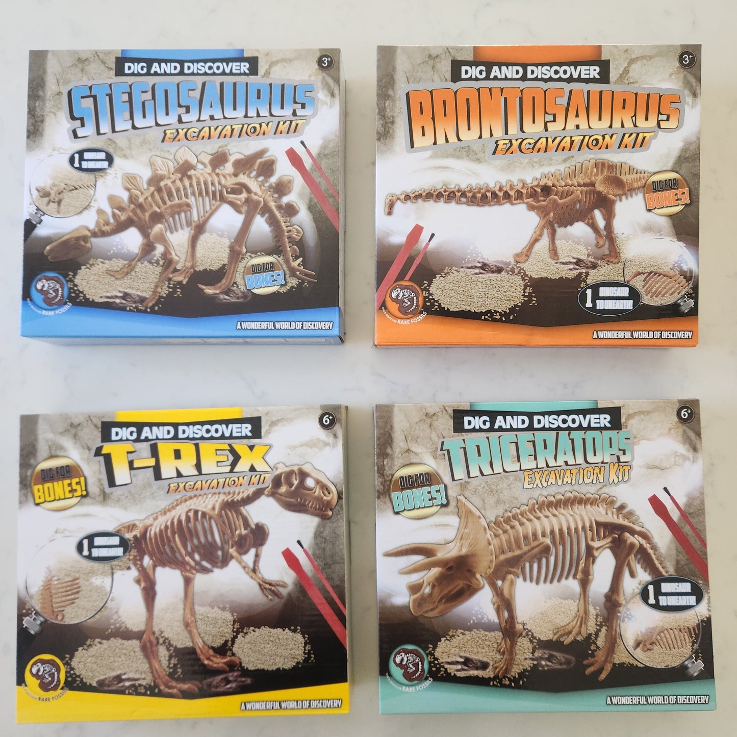 Dig and Discover Dinosaur Excavation Kit