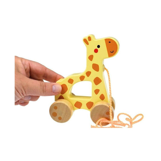 Tooky Toy Pull Along Giraffe