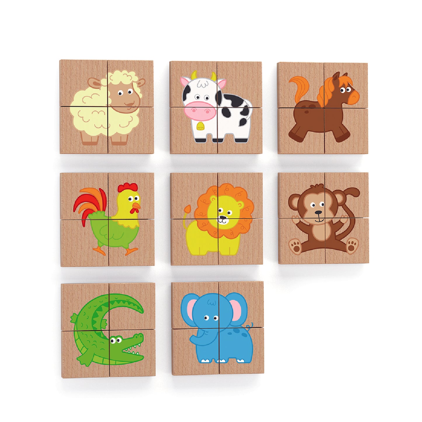 Magnetic Board Puzzle- Animals