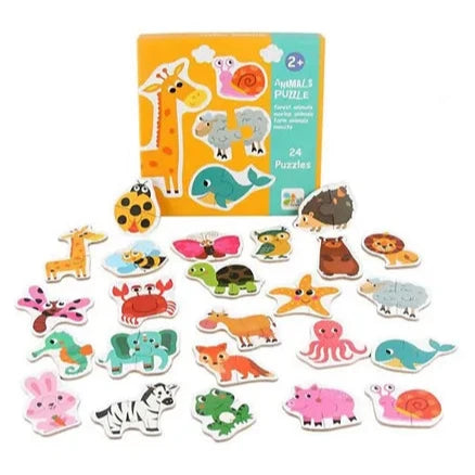 Animals Puzzles - 24 piece