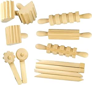 Anthony Peters -Wooden Dough Tool Set (12)