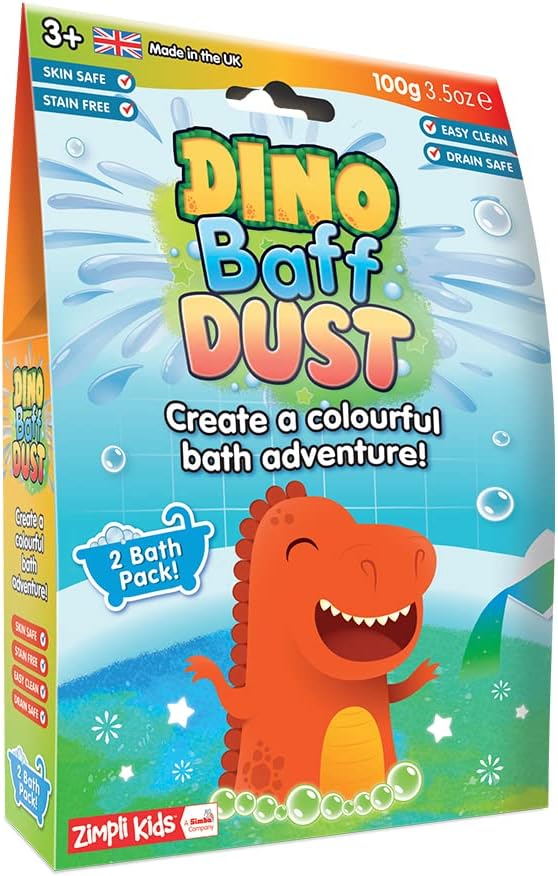 Baff Dust (available in Dino and Unicorn)