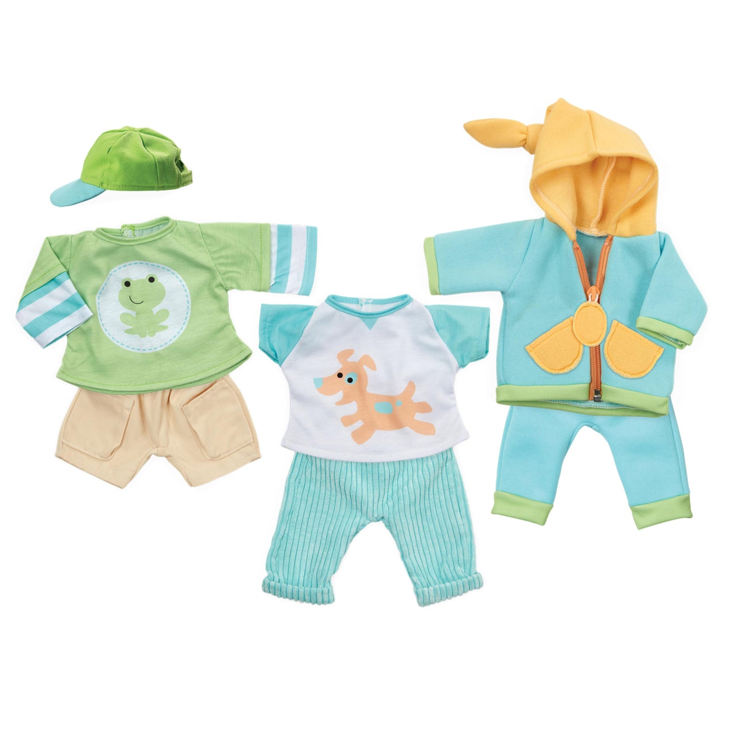 Melissa & Doug - Mix & Match Playtime Doll Clothes