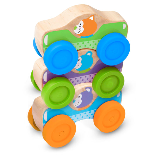 Melissa & Doug Animal Stacking Cars