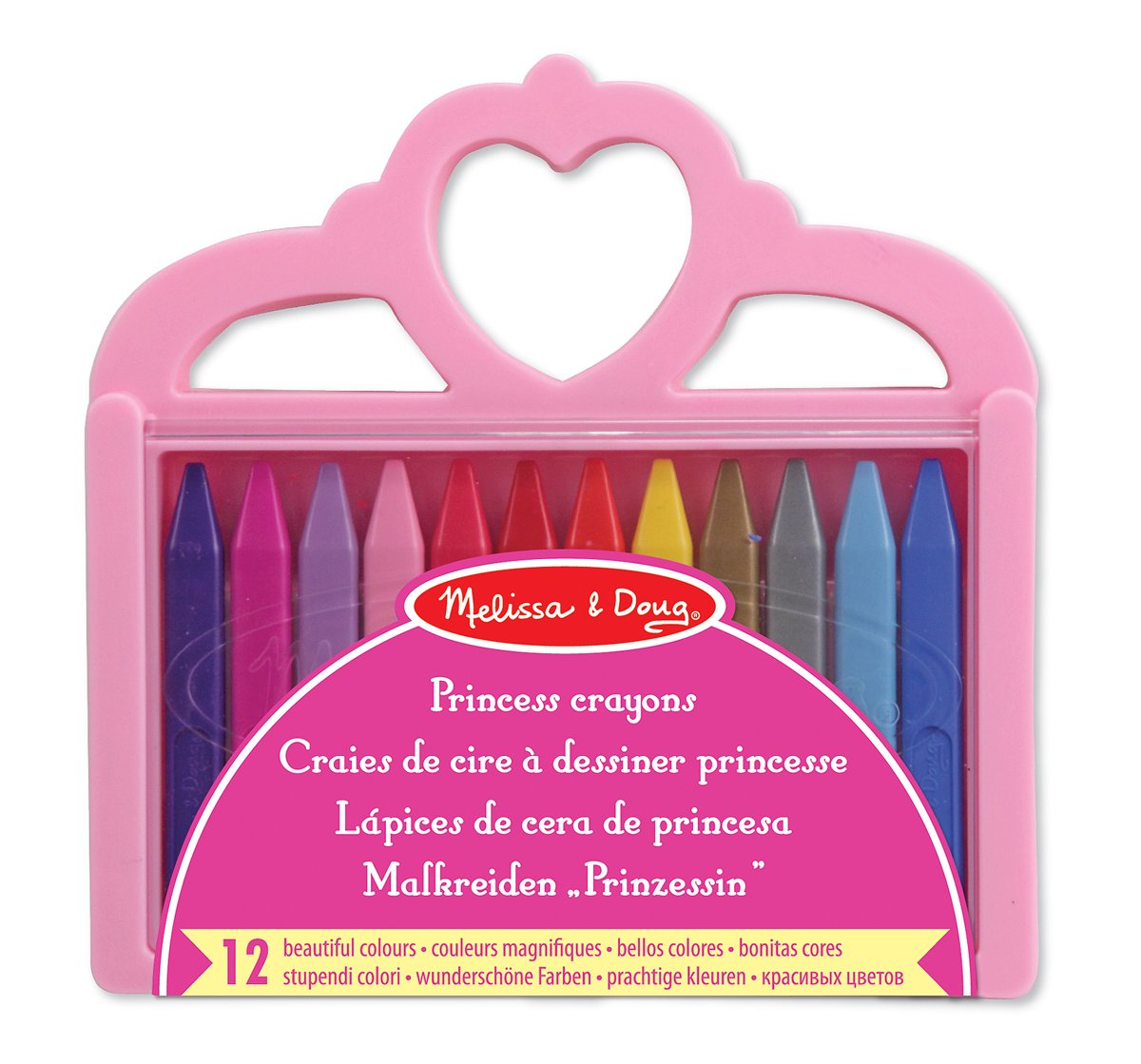 Melissa & Doug Princess Crayon Set