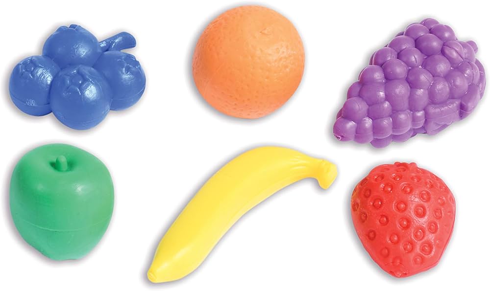 EDX Education - Counters - Fruit 6 Colours - 36 pieces