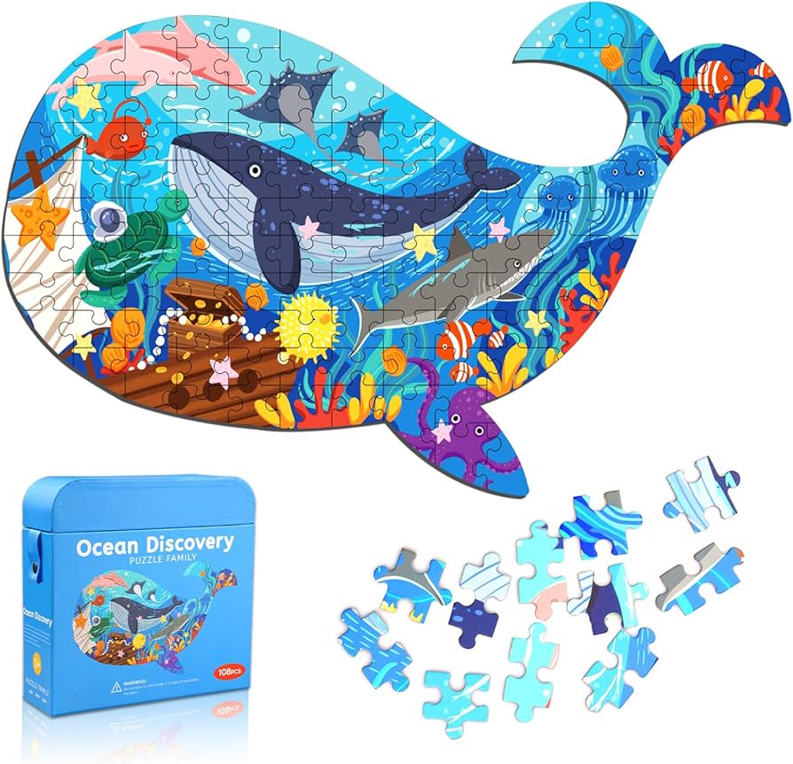 Ocean Discovery 108 Piece Puzzle