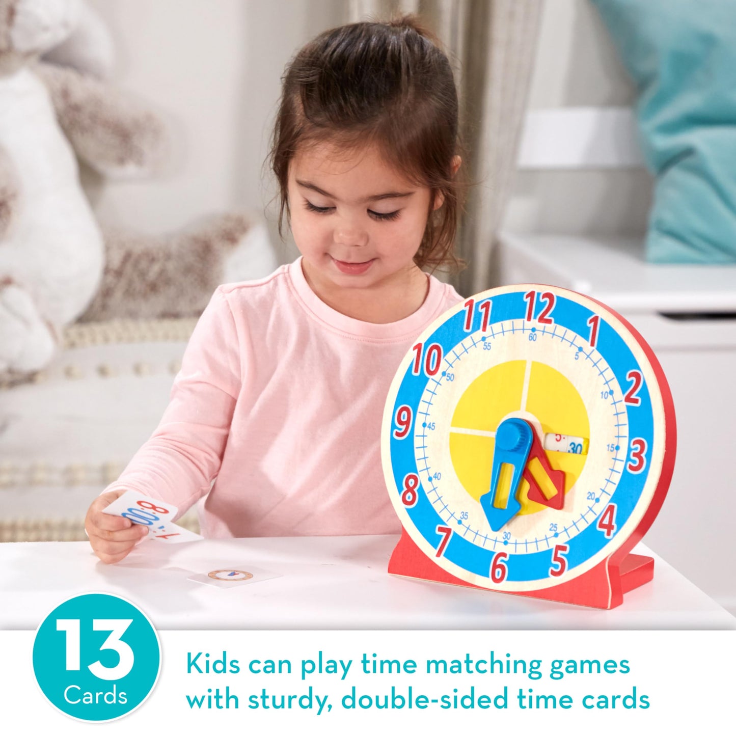 Melissa & Doug - Telling Time Clock