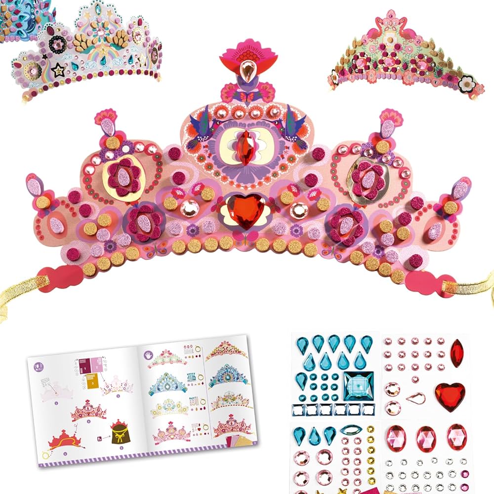 Djeco DIY Princess Tiaras