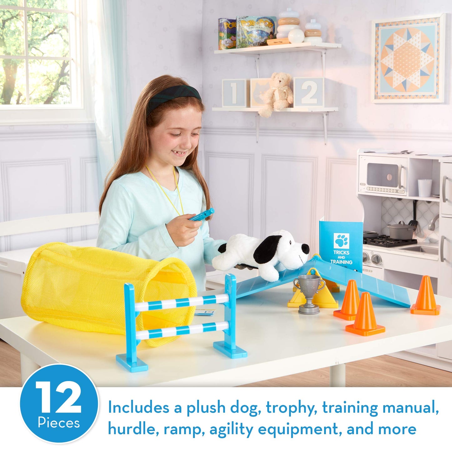 Melissa & Doug Tricks & Training Puppy School Play Set