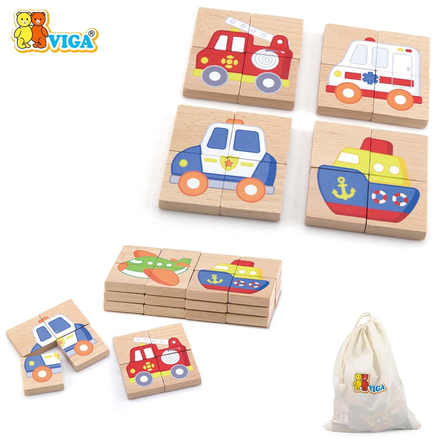 Magnetic Board Puzzle- Transport