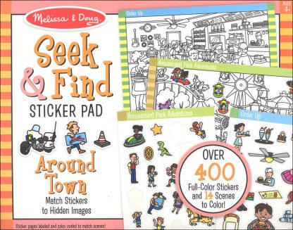 Melissa & Doug Seek & Find Sticker Pad