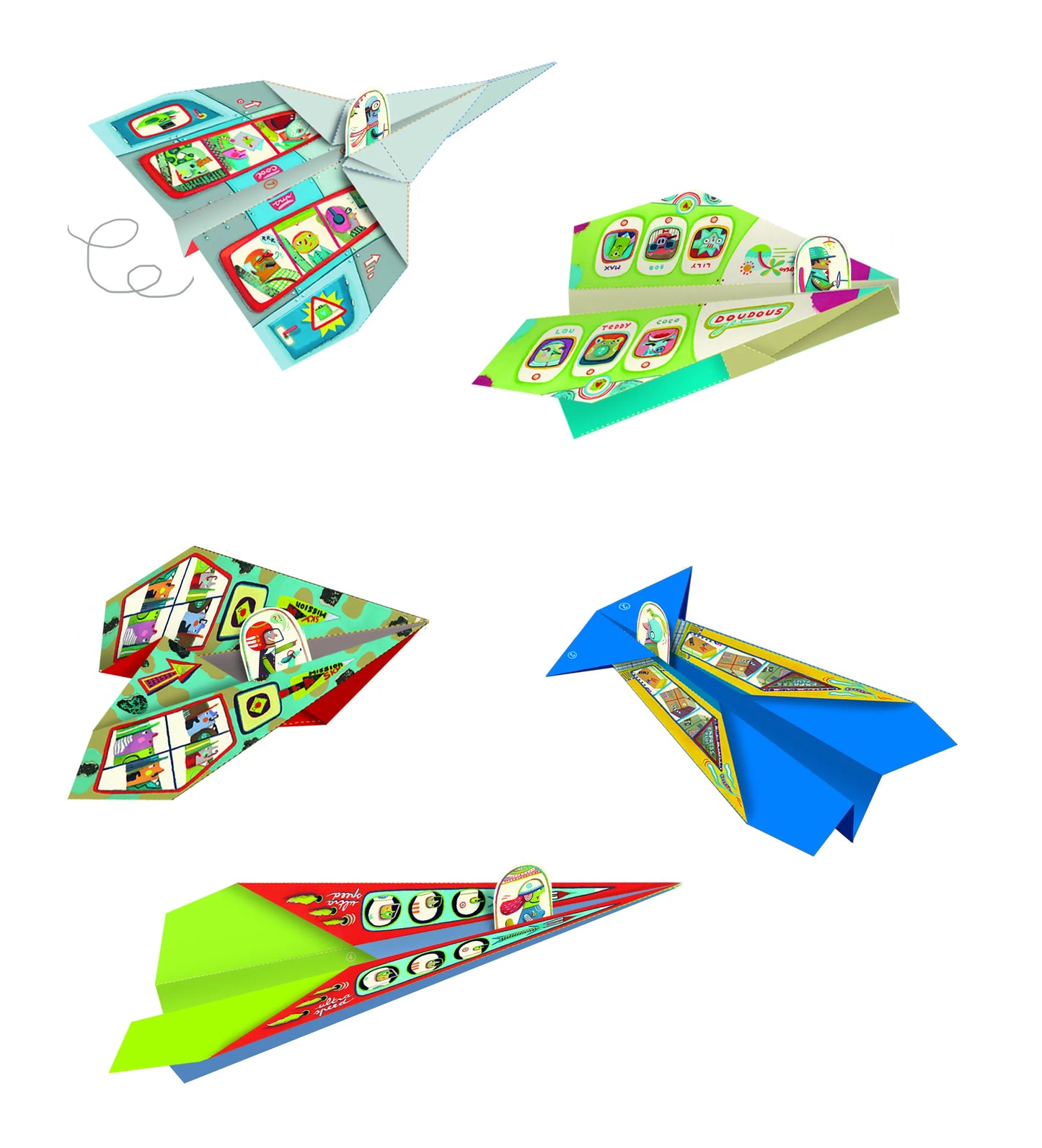 Djeco Planes for boys Origami