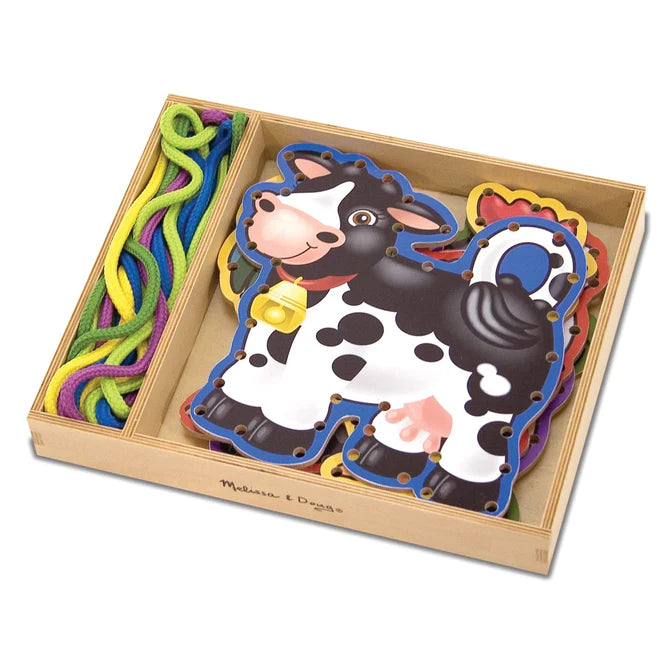 Melissa & Doug Farm Lace & Trace