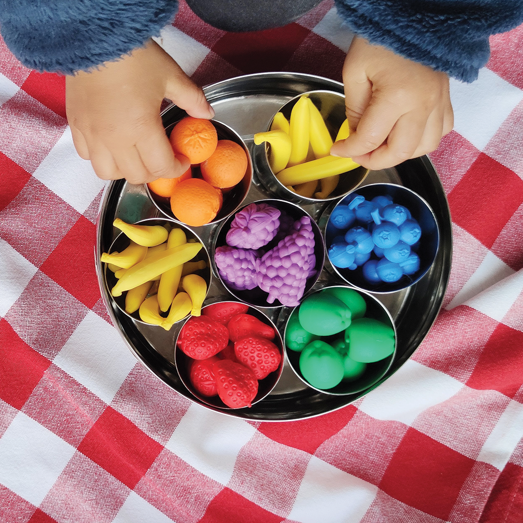 EDX Education - Counters - Fruit 6 Colours - 36 pieces