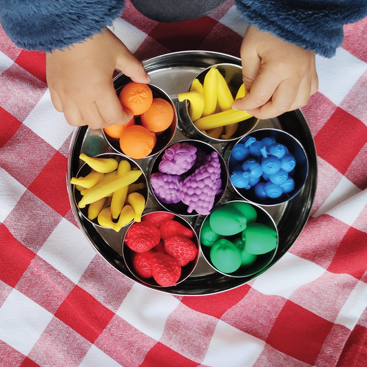 EDX Education - Counters - Fruit 6 Colours - 36 pieces