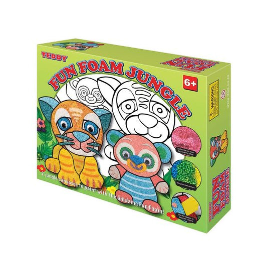 Teddy Fun Foam Jungle Kit