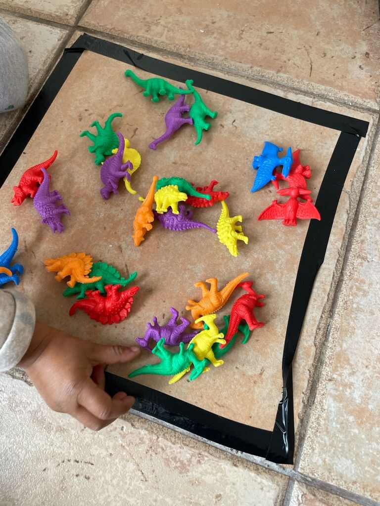 Dinosaur Counters - 48 pieces