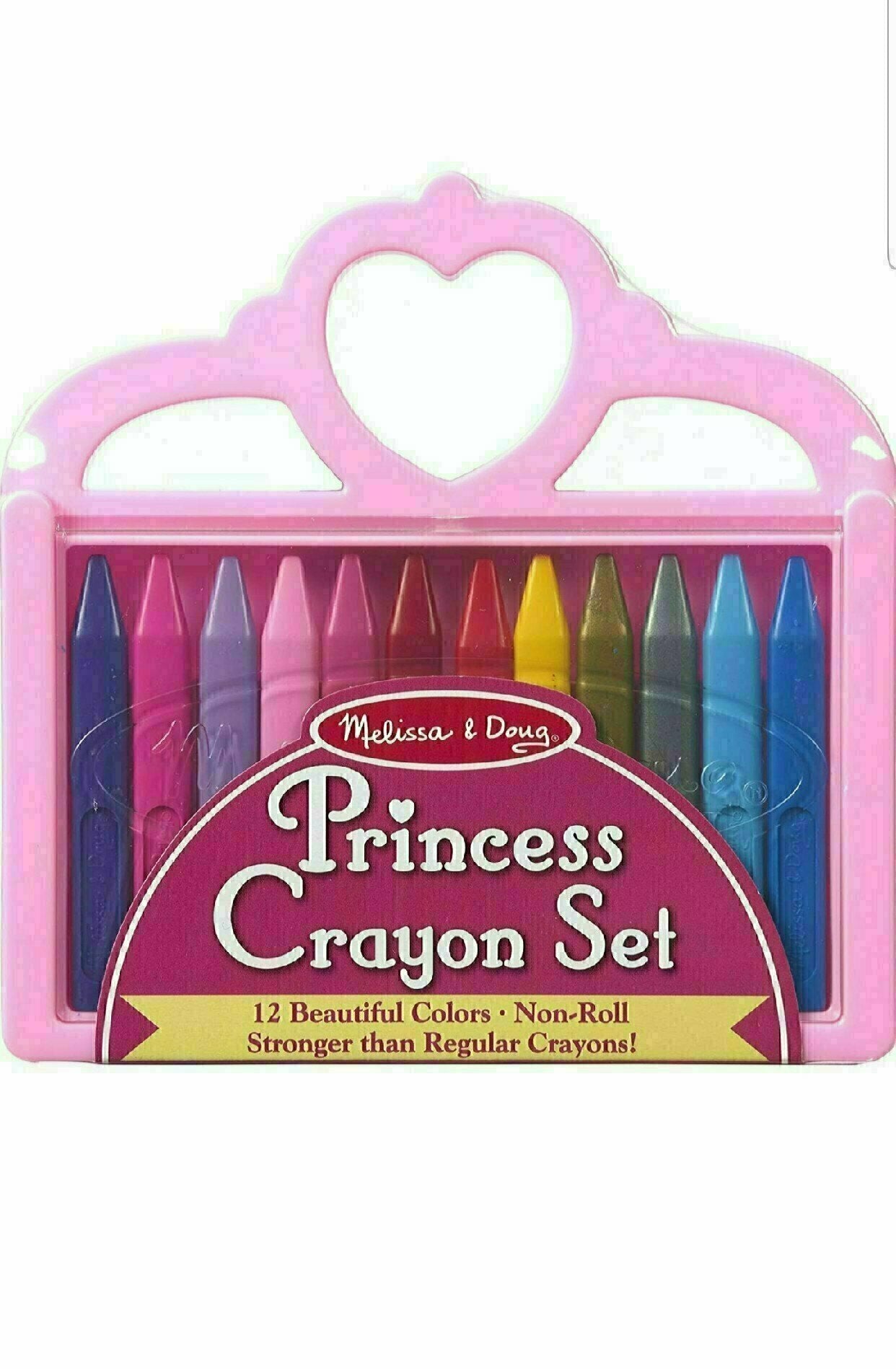 Melissa & Doug Princess Crayon Set