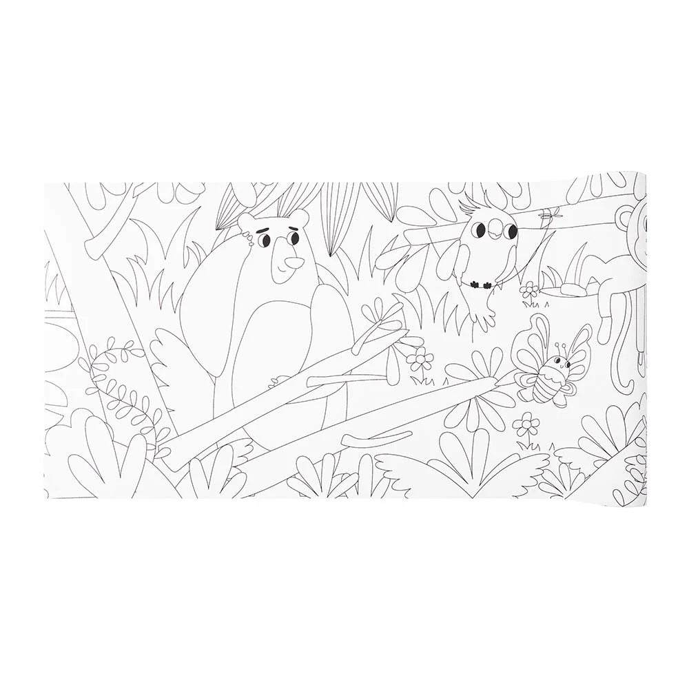 Tookyland Large Colouring Poster