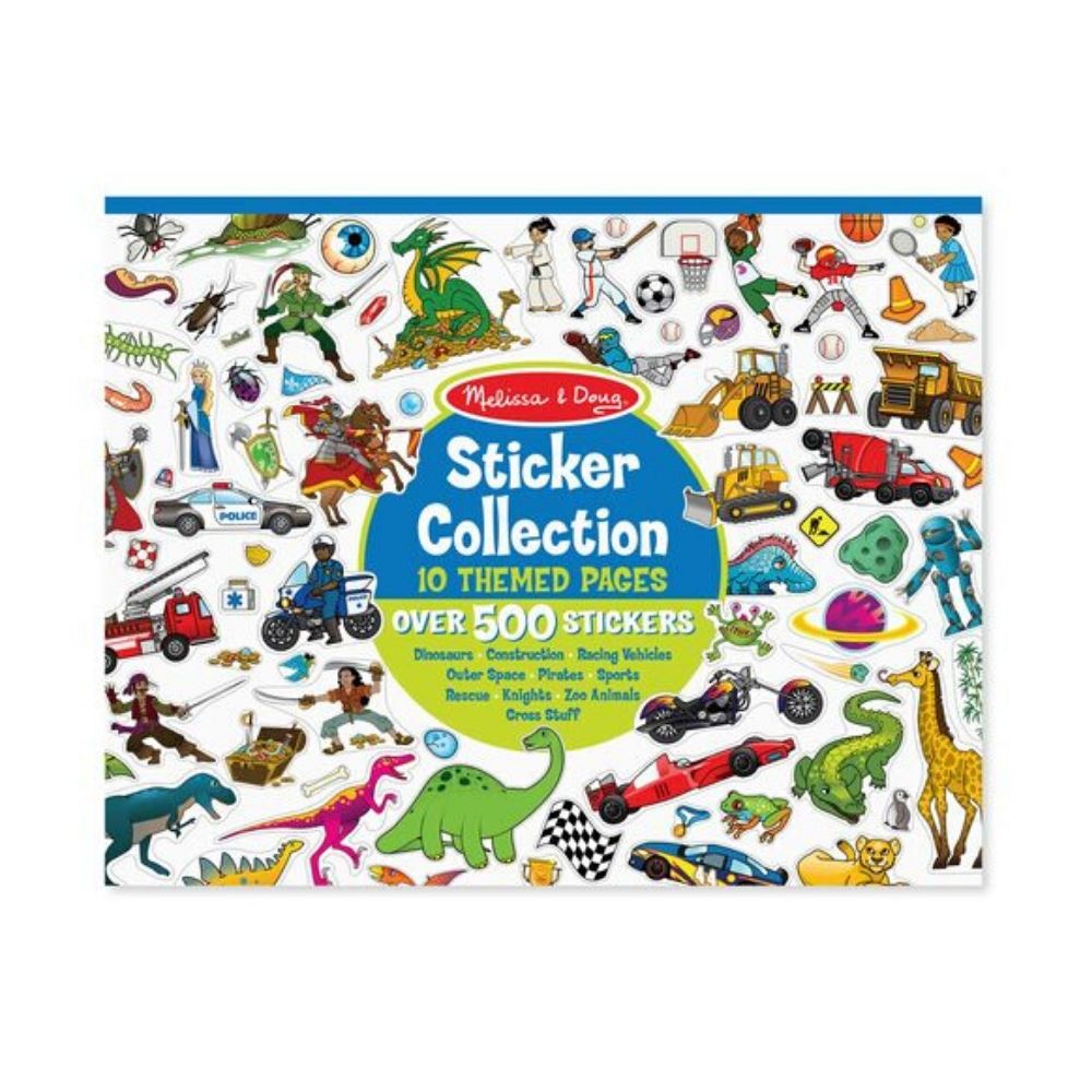 Melissa & Doug Sticker Collection - Blue