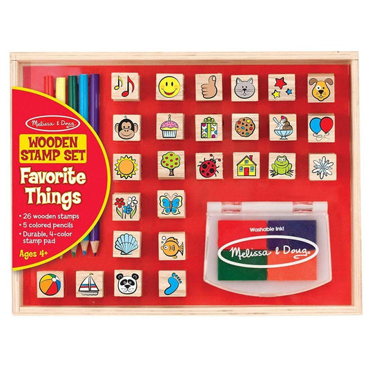 Melissa & Doug Favourite Things Stamp Set