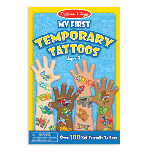 Melissa and Doug - My First Temporary Tattoos (Blue)