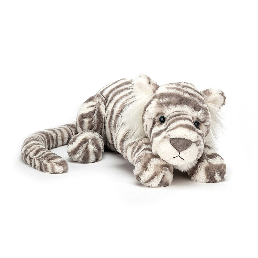 Jellycat Sascha Snow Tiger Little