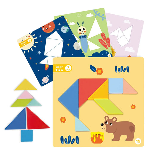 Tooky Toy Magnetic Tangram