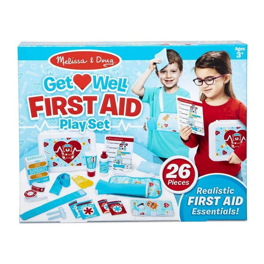 Melissa & Doug Get Well First Aid Kit Play Set