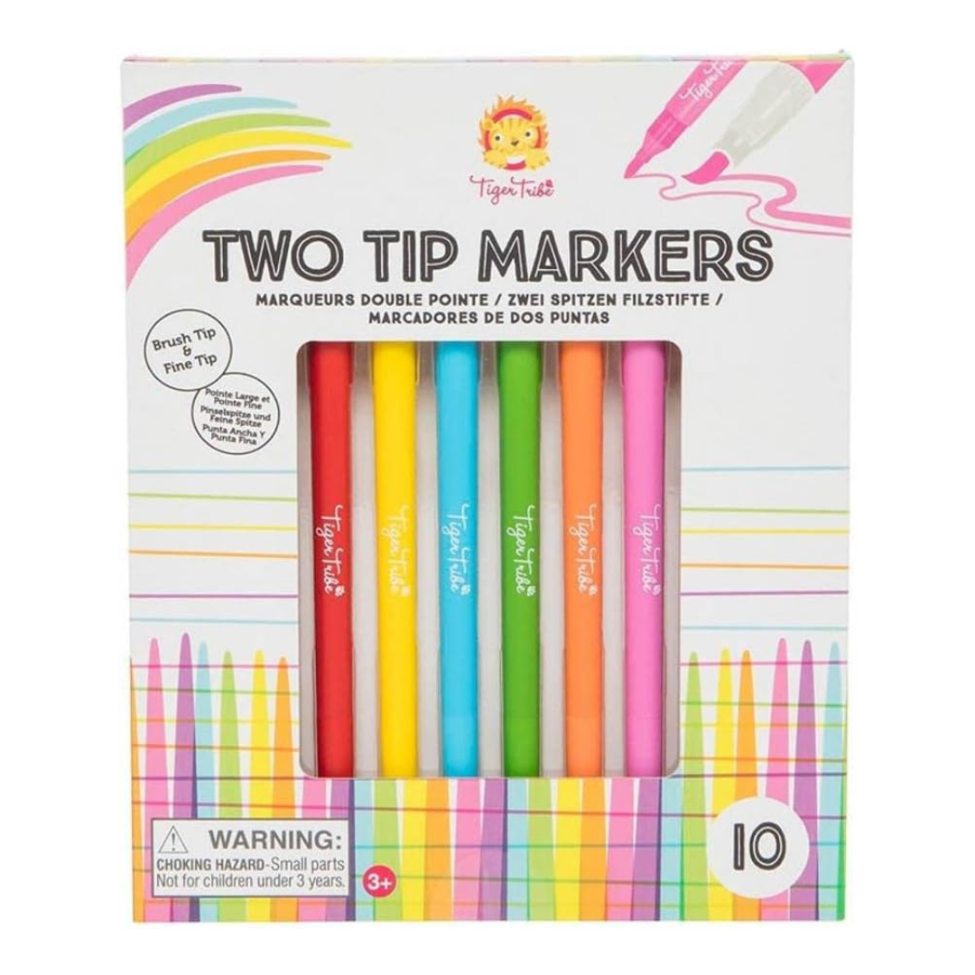 Tiger Tribe Two Tip Markers