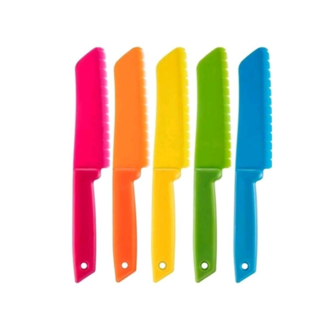 Child Friendly Knife -approximately 17cm  (Assorted colours)