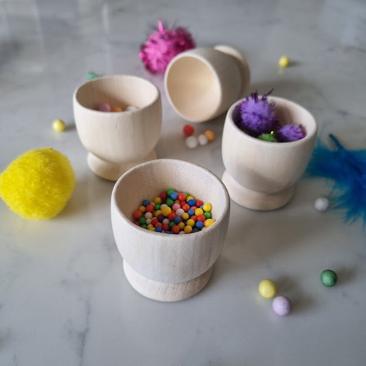 Wooden Egg Cups - Individual