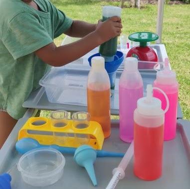 Water Play Squeeze Bottle