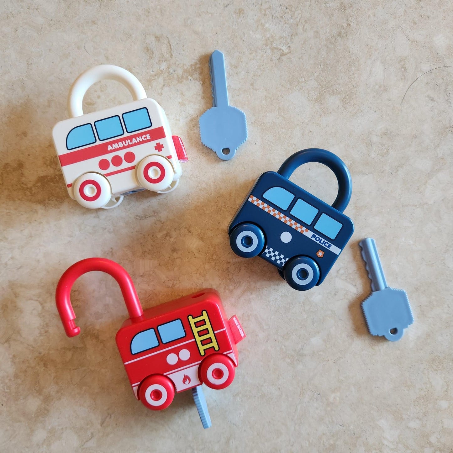 Rescue Vehicles - Matching Locks and Keys