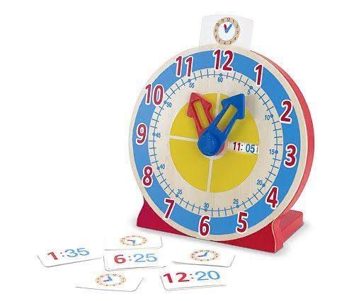 Melissa & Doug - Telling Time Clock