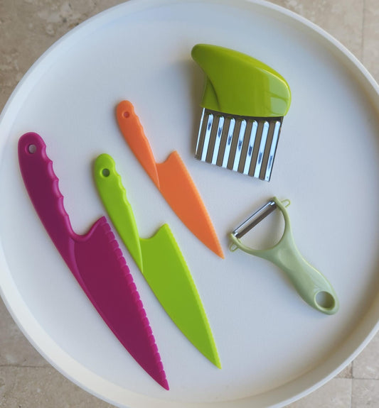 Child Safe Kitchen Tools - Set of 5