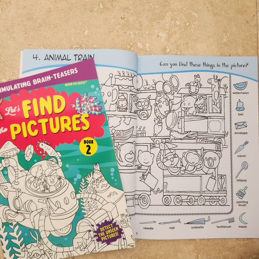 Find the Pictures Activity Book