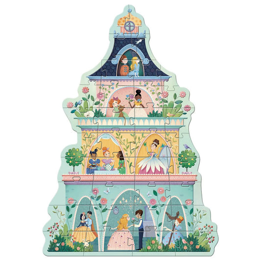 Djeco The Princess Tower Giant Puzzle