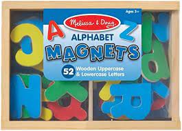 Melissa and Doug | Magnetic Wooden Alphabet