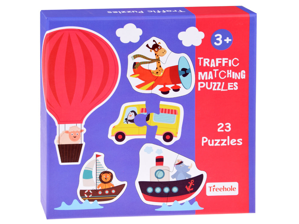 Traffic Matching Puzzles - 23 pieces