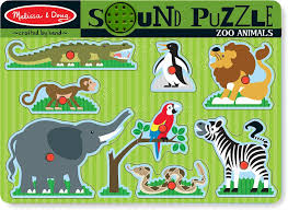 Melissa and Doug Sound Puzzle - Zoo