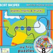 Melissa and Doug | Soft Shapes Puzzle - Things That Go