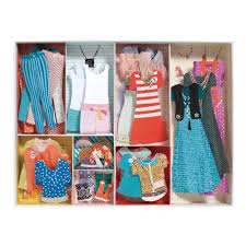 Djeco One Big Dressing Room Paper Dolls